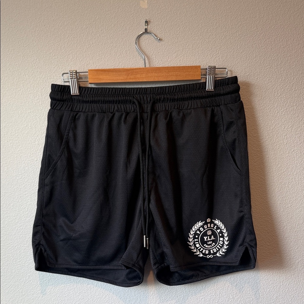 YoungLA Black Athletic Women’s Shorts